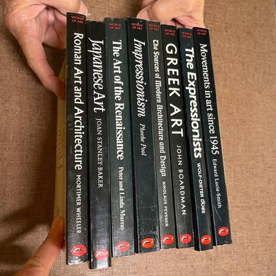 Lot of books on Art