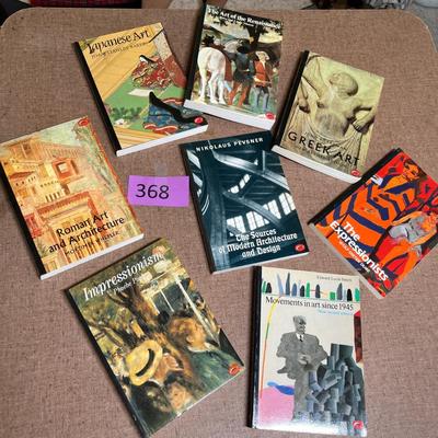 Lot of books on Art