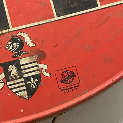 Vintage Ohio Art Chinese Checkers Tin