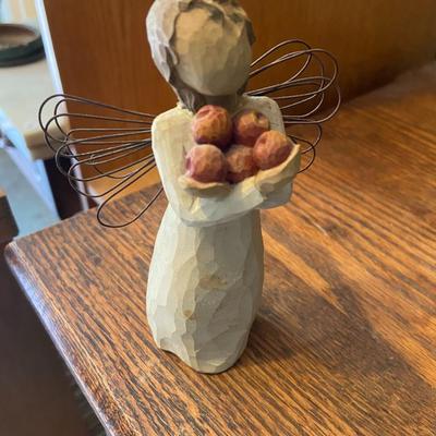 Three Willow Tree Angel Figurines
