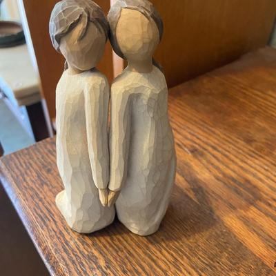 Three Willow Tree Angel Figurines