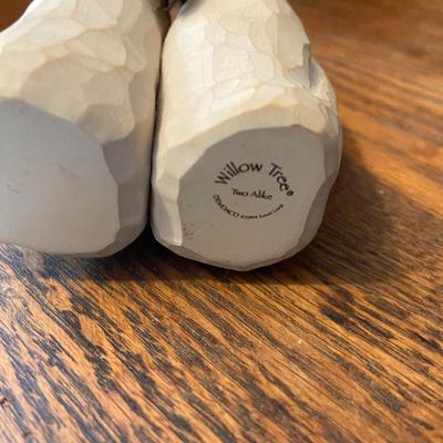 Three Willow Tree Angel Figurines