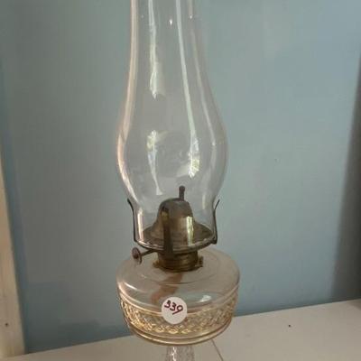 Vintage Hurricane Oil Lamp