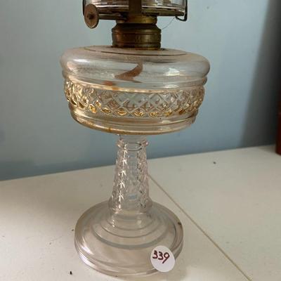 Vintage Hurricane Oil Lamp