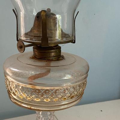 Vintage Hurricane Oil Lamp