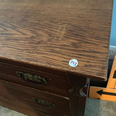 Vintage Three Drawer Chest of Drawers