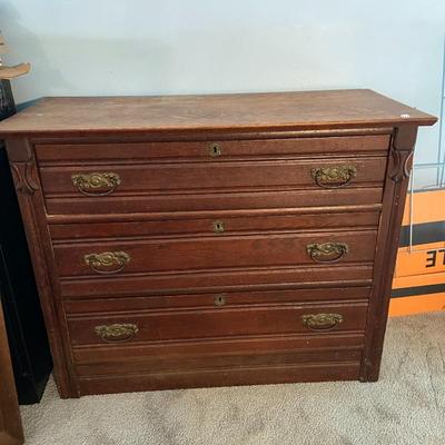 Vintage Three Drawer Chest of Drawers
