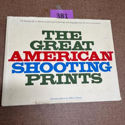 Coffee table book on shooting prints