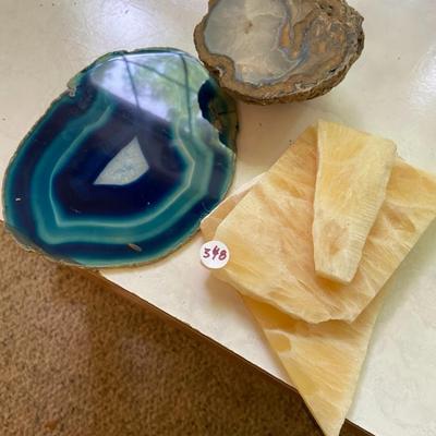 Small Collection of Geodes and Gems