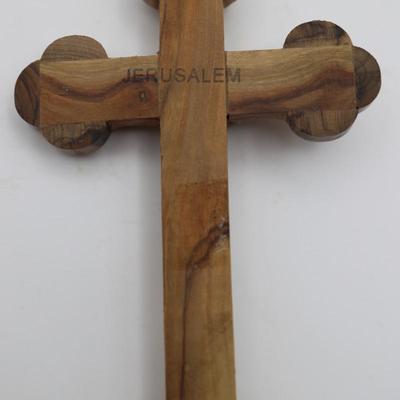 Six Wood & Metal Wall Mount Crucifixes