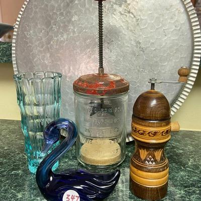 Vintage Kitchen Gadgets and Glassware