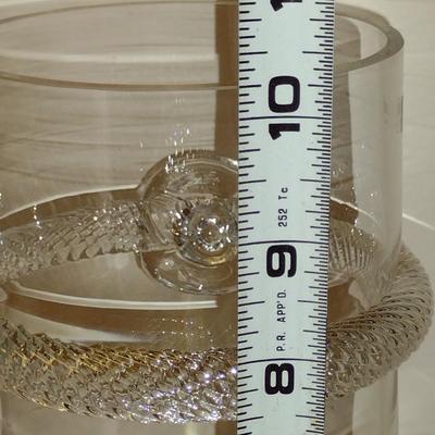 Krosno Poland Glass Vase- Approx 10 1/4" Tall