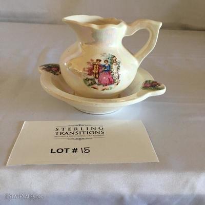 Lot 15 - Lot of Twenty Figurines plus Mini Tea set and bowls