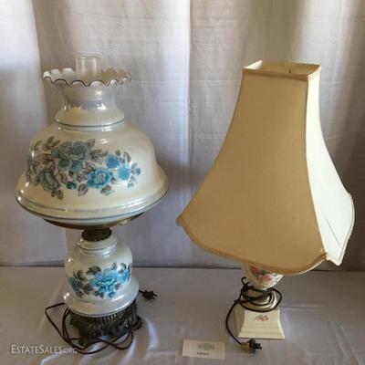 LOT 14 - Two Lamps. 