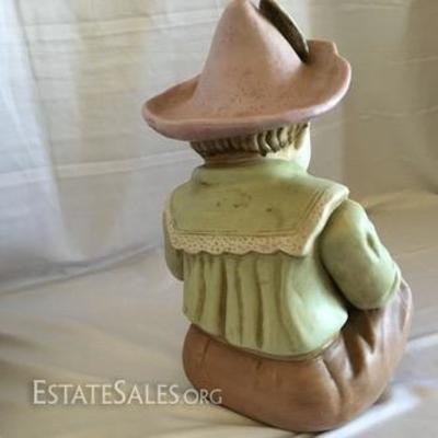 LOT 18 - Two Large Ceramic Baby Figurines