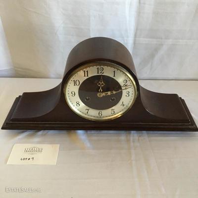 LOT 9 - Welby Clock and Plant Stand