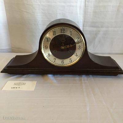 LOT 9 - Welby Clock and Plant Stand