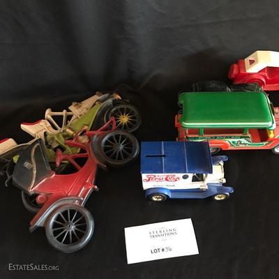 LOT 36- Collector Model Cars and Wall Plaques