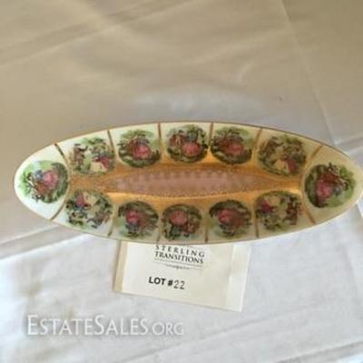 LOT 22- Eighteen Pieces of vintage China and Porcelain 