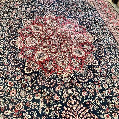 Persian Rug 98 X 114 Wool Mandala