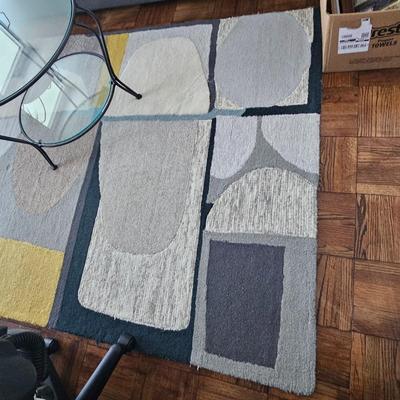 West Elm Chris Wynter Abstract Wool Rug