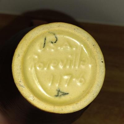 Vintage Roseville Pottery Vase- Freesia Pattern- Approx 6 1/2" Tall