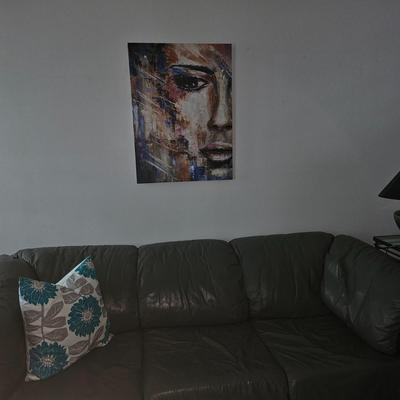 Art Decor - Portrait of a Young Woman IV - Contemporary Canvas Wall Art Print 34*44