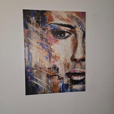Art Decor - Portrait of a Young Woman IV - Contemporary Canvas Wall Art Print 34*44
