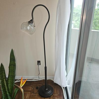 Contemporary Wrought Iron Floor Lamp No. 2