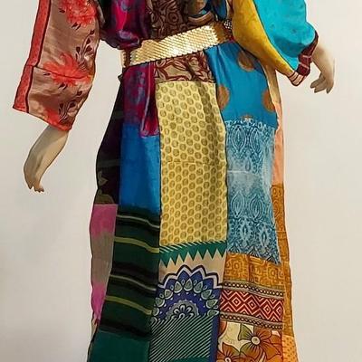 Vtg 80-90s Pure Silk Kimono from Antique Saris