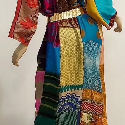 Vtg 80-90s Pure Silk Kimono from Antique Saris