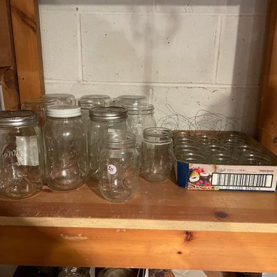 Huge Canning Jar & Canner Lot