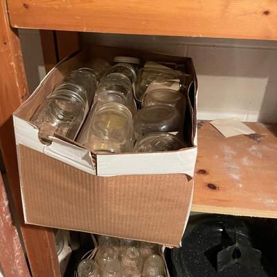 Huge Canning Jar & Canner Lot