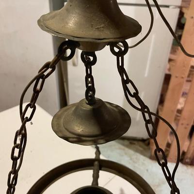 Antique Brass Light Fixture