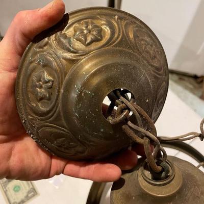 Antique Brass Light Fixture