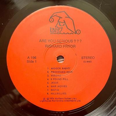 3 Richard Pryor Comedian Vintage 33PRM Vinyl Record Albums