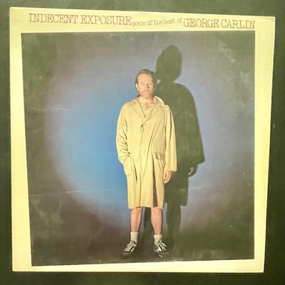 2 George Carlin Comedian Vintage 33PRM Vinyl Record Albums