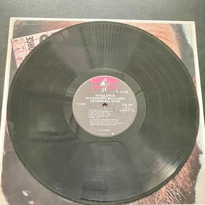 2 George Carlin Comedian Vintage 33PRM Vinyl Record Albums