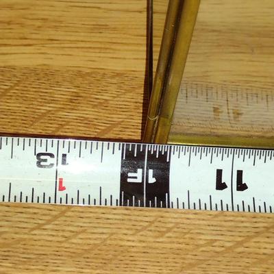 Collection of Nine Franklin Mint Butterfly Figurines with Glass and Brass Display