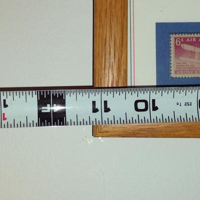 The Wright Brothers First Flight Commemorative Stamp Set- Framed Under Glass