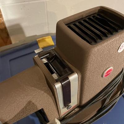 Vintage Slide Projector & Movie Editor