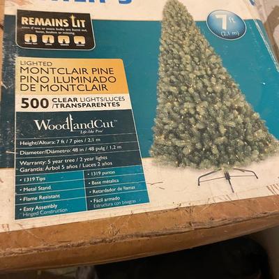 7’ Artificial Christmas Tree