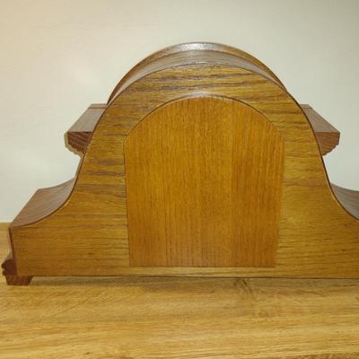 Bulova Wood Case Mantle Clock