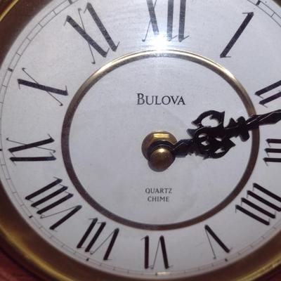 Bulova Wood Case Mantle Clock