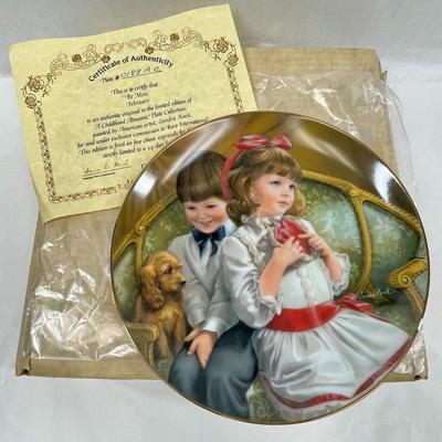 Vintage Indian Summer Collector Plate