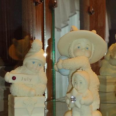 Collection of Snow Babies Figurines- 8 Pieces (Choice 1)