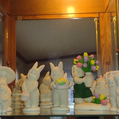 Collection of Snow Babies Figurines- 8 Pieces (Choice 1)