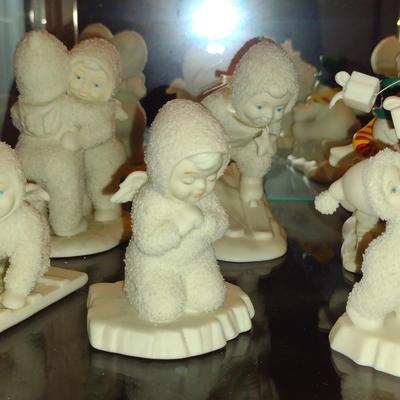 Collection of Snow Babies Figurines- 8 Pieces (Choice 2)
