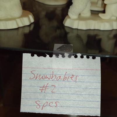 Collection of Snow Babies Figurines- 8 Pieces (Choice 2)