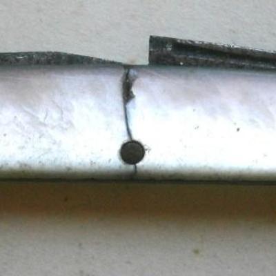 Antique Pocket Knife with Mother of Pearl Handle